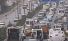 « Le véhicule a pris feu » : Situation préoccupante sur l’autoroute, un bouchon de 3 km signalé