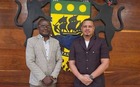 Gabon : Le Coordinateur Général du FNOJG reçu par le 5e Secrétaire du Bureau de l'Assemblée Nationale