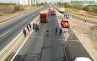 Autoroute de l’Avenir : un accident impliquant cinq voitures le jour d’une simulation