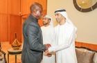 Audience du Président de la République avec le Ministre d'État Émirati au Commerce Extérieur