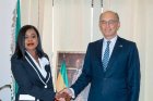 Audience entre le Ministre de l'Entrepreneuriat, du Commerce et des PME-PMI et l'Ambassadeur de Turquie au Gabon