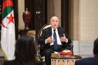 Tebboune évoque les relations avec les USA et répond aux taxes imposées par Trump
