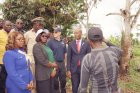 Les ministres l'Agriculture, Pêche et Eaux et Forets invités par OLAM à Kango