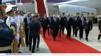 Arrivée de Poutine au sommet de l'OCS à Tianjin