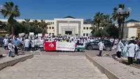 Les jeunes médecins manifestent leur colère...