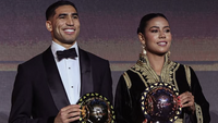 Doublé historique pour le Maroc aux CAF Awards 2025 : Achraf Hakimi, Ghizlaine Chebbak, élus meilleurs joueurs africains