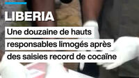 Liberia : une douzaine de hauts responsables limogés après des saisies record de cocaïne