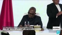 Accord cadre signé entre la RDC et le M23, les négociations sur le fond se poursuivent