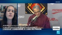 Tunisie : l'avocat Ahmed Souab condamné à cinq ans de prison ferme