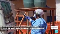 Ebola en RDC et en Ouganda : le bilan dépasse désormais les 1 000 morts, selon l'OMS