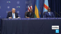 À Washington, RD Congo et Rwanda signent un accord de paix dans une ambiance glaciale