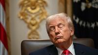 Paupières lourdes et baisse d'activité, la santé de Trump interroge