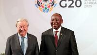L'ouverture du G20 en Afrique du Sud dominée par le plan américain pour l'Ukraine