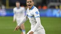 Ligue des champions: l'OM tremble mais touche au but grâce à Greenwood