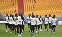 Éliminatoires Mondial-2026 : La première séance d’entraînement des Lions perturbée 