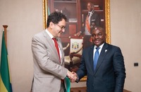 Audience accordée au Haut Représentant de la République française près la République gabonaise