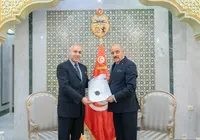 Mohamed Ali Nafti reçoit le nouvel ambassadeur libanais