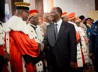 Côte d’Ivoire : Alassane Ouattara reçoit les vœux des institutions