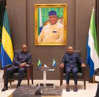 Coopération: Oligui Nguema en visite d’Etat en Sierra Leone