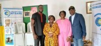 La Directrice Générale des Éditions Ntsame à l'UDEG