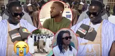 Enterrement de Baye Zale : Sidy Diop profondément ému lors du dernier hommage (vidéo)