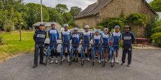 Tour de France 2025 : des jeunes espoirs africains du cyclisme s’entraînent en Bretagne