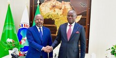 Le Chef de l'État échange avec le Président du parti politique Ensemble pour le Gabon