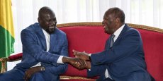 Le chef de la junte guinéenne, Mamadi Doumbouya, vante la « stabilité politique » à Abidjan