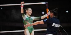 La gymnaste algérienne Kaylia Nemour remporte son premier titre mondial aux barres asymétriques