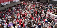 A Tunis, une mobilisation en demi-teinte de la centrale syndicale UGTT face aux attaques du président Kaïs Saïed
