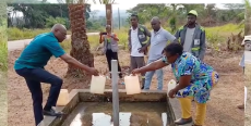 Mounana/L'eau coule aux robinets des villages Baya, Lengonga et Ndoubi