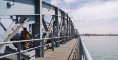 Saint-Louis : un homme porté disparu après avoir sauté du pont Faidherbe, le corps introuvable