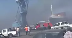 Egypte : incendie sur deux navires stockant du gaz dans le port de Damiette (ministère)
