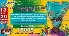 Concours du film AlimenTerre RDC, postuler et gagner 1500 USD