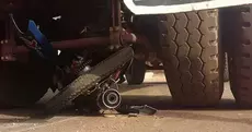 Kaolack : un conducteur de moto-jakarta tué dans une collision avec un camion
