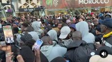 CAN 2025 : problèmes de sécurité à l’arrivée des Lions du Sénégal à Rabat (Vidéo)