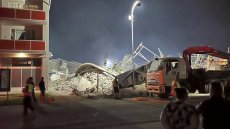 Afrique du Sud: un immeuble en construction s’effondre, des morts et des dizaines d’ouvriers piégés