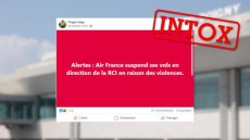 La compagnie Air France a-t-elle suspendu ses vols pour la Côte d’Ivoire ?