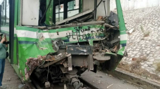Collision entre deux métros au niveau de Meftah Saadallah