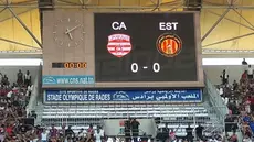 Derby tunisois: Le CA et l'EST se neutralisent à la pause...