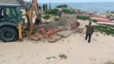 Bizerte : Démolition de quatre constructions illégales sur le littoral
