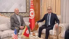 Tunisie–États-Unis: Ben Ayed reçoit l’ambassadeur américain Bill Bazzi