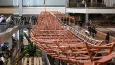 Egypte : La plus ancienne barque pharaonique sera restaurée en public