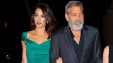 George Clooney et sa famille... français