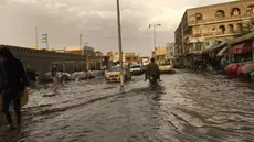 Routes coupées et circulation difficile... Prudence !
