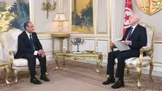 Kaïs Saïed reçoit le ministre égyptien des Affaires étrangères