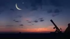 Colline de Sidi Belhassen : Observation du croissant, impossible