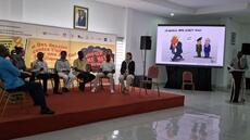 Côte d’Ivoire: le dessin de presse face aux fake news, lors du Festival Cocobulles