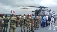 Gabon: lors d’exercices communs, l’armée française présente des équipements de sécurisation maritime