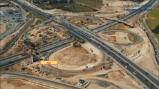 Casablanca : trafic perturbé en raison des travaux de réaménagement du nœud autoroutier de Sidi Maarouf